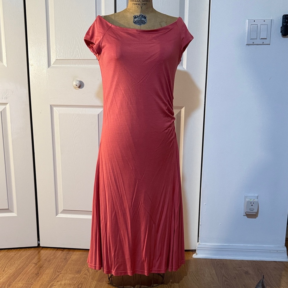 Ralph Lauren Black Label Coral Midi Dress